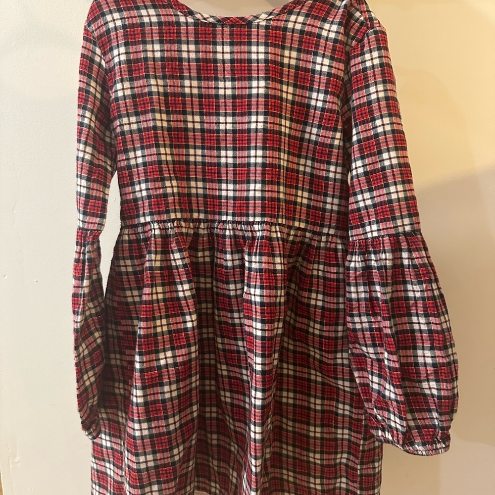 Plaid GAP 💯 brushed cotton dress